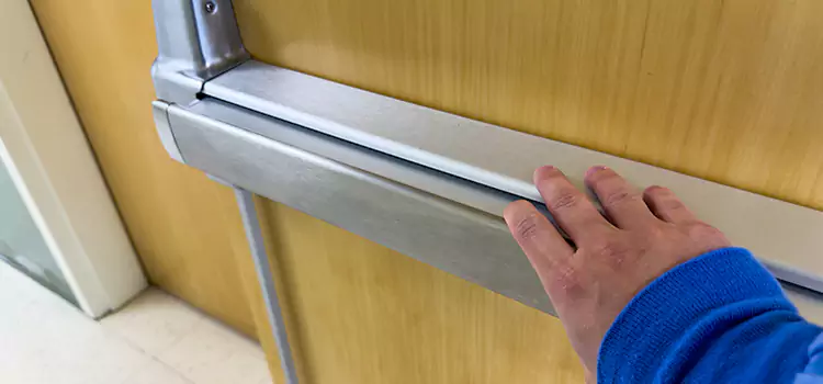 Installing a Push Bar on a Door Austin